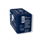 Seni Man Active Light Bladder Control Pad 7-1/2 X 9-3/10 Inch Light Absorbency Super Absorbent Core One Size Fits Most, S-AL15-US1, Case of 90