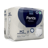 Abena Premium Pants M2 Absorbent Underwear Pull On with Tear Away Seams Adult Medium Unisex Disposable Heavy Absorbency, 1000021323, Pack of 15