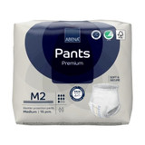 Abena Premium Pants M2 Absorbent Underwear Pull On with Tear Away Seams Adult Medium Unisex Disposable Heavy Absorbency, 1000021323, Case of 90