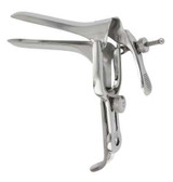 Vaginal Speculum McKesson Graves NonSterile Office Grade Stainless Steel Large Double Blade Duckbill Reusable Without Light Source Capability 43-2-324 Pack of 1 43-2-324 McKesson 487510_EA