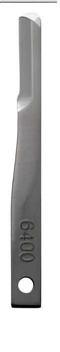 Surgical Blade Glassvan Carbon Steel No. 6400 Sterile Disposable Individually Wrapped 2002-64 Case of 50