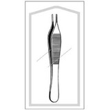 Dressing Forceps Econo™ Adson 4-3/4 Inch Length Floor Grade Pakistan Stainless Steel Sterile NonLocking Thumb Handle Straight Serrated Tip 96-2570 Case of 50 96-2570 Econo™ 364377_CS
