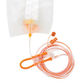 Infinity Orange Screw Cap Set with ENFit Connector, INFOCAP-E, Case of 30