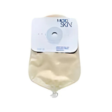Urostomy Pouch MicroSkin® One-Piece System 9 Inch Length Flat, Pre-Cut 1 Inch Stoma Drainable 86325 Box of 10