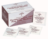 Medline PVP Prep Pad 10% Strength Povidone-Iodine Individual Packet Medium NonSterile, MDS093917, Case of 1000