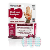 Hand-Based Carpal Tunnel Support Carpal AID® Patch Plastic One Size Clear Large LG20PK Pack of 20 LG20PK Carpal AID® Patch 1233610_PK