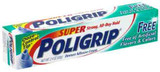 Denture Adhesive Super Poligrip Free Cream 2.4 oz. Pack of 1