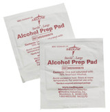 Medline Alcohol Prep Pad 70% Strength Isopropyl Alcohol Individual Packet Large Sterile, MDS090670, Case of 1000