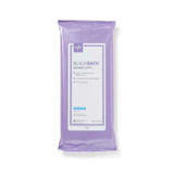 Rinse-Free Bath Wipe ReadyBath® Soft Pack Unscented 8 Count MSC095305 Case of 30 MSC095305 ReadyBath® 1005799_CS