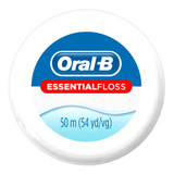 Dental Floss Oral-B Essential Floss Cavity Defense Waxed 54 Yard Unflavored Pack of 1