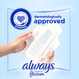 Always Infinity FlexFoam Extra Heavy Flow Feminine Pad WIth Wings Heavy Absorbency, 03700089909, Box of 14