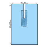 Surgical Drape U-Drape 80 W x 124 L Inch Sterile 89079 Pack of 1 89079 O&M Halyard Inc 440680_EA