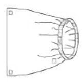 Banded Bag, Rectangular 30 L X 36 W Inch General Purpose, 63036RT, Case of 25