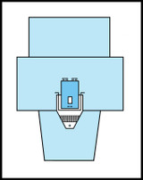 Urological Drape Lithotomy Drape 63 W x 35 W x 118 L Inch Sterile 29455 Case of 8