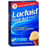 Dietary Supplement Lactaid® Fast Act Lactase Enzyme 9000 FCC Units Strength Tablet 60 per Box 00045091060 Box of 1 00045091060 Lactaid® Fast Act 356678_BX