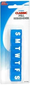 Pill Organizer EZY Dose Small 7 Day 1 Dose Pack of 1