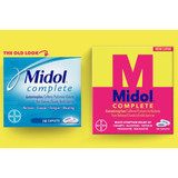 Midol Complete Cramp Relief 500 mg - 60 mg - 15 mg Strength Acetaminophen / Caffeine / Pyrilamine Maleate Gelcap 24 per Box, 12843017253, Box of 1