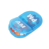 Pill Organizer EZY Dose Pocket-Size 1 Day 2 Dose Pack of 1