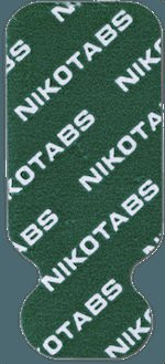 ECG Resting Electrode Nikotab Foam Backing Tab Connector 0815 Case of 50