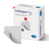 Sorbalgon Ag Silver Alginate Dressing 4 X 4 Inch Square Sterile, 999611, Box of 10