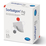 Sorbalgon Ag Silver Alginate Dressing 4 X 4 Inch Square Sterile, 999611, Pack of 1