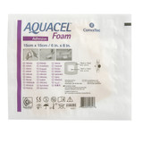 Aquacel Foam Dressing 6 X 6 Inch With Border Waterproof Film Backing Silicone Adhesive Square Sterile, 422350, Pack of 1