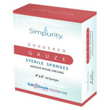 Gauze Sponge Simpurity™ 4 x 4 Inch 2 per Pouch Sterile 12-Ply Square SNS52316 Case of 480 SNS52316 Simpurity™ 1156188_CS Gauze Sponge Simpurity™ 4 x 4 Inch 2 per Pouch Sterile 12-Ply Square SNS52316 Case of 480 SNS52316 Simpurity™ 1156188_CS