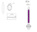 KingFlex2™ Anesthesia Breathing Circuit Coaxial Tube 72 Inch Tube Single Limb Adult 3 Liter Bag Single Patient Use DF375-6121Z Case of 50 DF375-6121Z KingFlex2™ 522280_CS