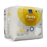 Abena Premium Pants S2 Absorbent Underwear Pull On with Tear Away Seams Adult Small Unisex Disposable Heavy Absorbency, 1000021319, Pack of 16