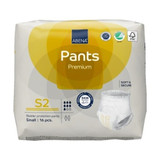Abena Premium Pants S2 Absorbent Underwear Pull On with Tear Away Seams Adult Small Unisex Disposable Heavy Absorbency, 1000021319, Case of 96