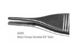 Dressing Forceps Centurion® Adson 4-3/4 Inch Length Floor Grade Stainless Steel Sterile NonLocking Thumb Handle Straight Serrated Tips TRI66405 Case of 20 TRI66405 Centurion® 364492_CS