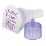 Unifine Pentips Standard Insulin Pen Needle 31 Gauge 6 mm Length NonSafety, AN 3590, Box of 100