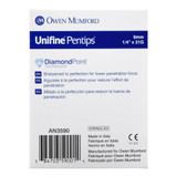 Unifine Pentips Standard Insulin Pen Needle 31 Gauge 6 mm Length NonSafety, AN 3590, Box of 100