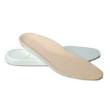 AliMed® Duo/Laminate D-Soles™ Insole Full Length Size C Plastazote® / Urethane Beige / White Male 8-1/2 to 10 / Female 10-1/2 to11 2970004069 Pair of 1 2970004069 AliMed® Duo/Laminate D-Soles™ 239241_PR
