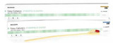 Foley Catheter McKesson 2-Way Standard Tip 30 cc Balloon 20 Fr. Latex 16-LFOL3020 Case of 200 16-LFOL3020 McKesson 1152065_CS