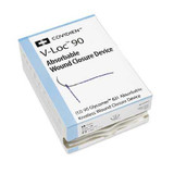 Absorbable Suture with Needle V-Loc™ 90 Wound Closure Device Polyester P-12 3/8 Circle Precision Reverse Cutting Needle Size 3 - 0 Barbed Monofilament VLOCM0024 Box of 1 VLOCM0024 V-Loc™ 90 Wound Closure Device 731762_BX