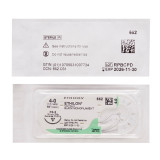 Nonabsorbable Suture with Needle Ethilon™ Nylon FS-2 3/8 Circle Reverse Cutting Needle Size 4-0 Monofilament 662G - Box of 12