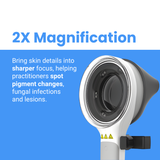 Wood’s Lamp, LED UVA Skin Analyzer with 2X Magnifying Lens & 3-Level White Light KN9000B