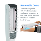 Portable 311nm UVB Lamp – Light Therapy for Psoriasis and Vitiligo on Scalp, Face, Hands and Feet