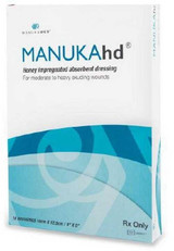Impregnated Calcium Alginate Dressing MANUKAhd 2 X 2 Inch Polymer Manuka Honey Sterile MM0013 Box/10 MANUKAMED LTD/MANUKAMED USA LL 1017838_BX Impregnated Calcium Alginate Dressing MANUKAhd 2 X 2 Inch Polymer Manuka Honey Sterile MM0013 Box/10 MANUKAMED LTD/MANUKAMED USA LL 1017838_BX