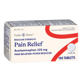 Foster & Thrive Pain Relief 325 mg Strength Acetaminophen Tablet 100 per Bottle  70677111901, Bottle of 1