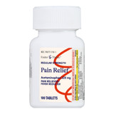 Foster & Thrive Pain Relief 325 mg Strength Acetaminophen Tablet 100 per Bottle  70677111901, Bottle of 1