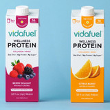 Vida Fuel Wellness Protein Oral Supplement Berry Delight Flavor Liquid 32 oz. Reclosable Carton, 02-222A, Pack of 1