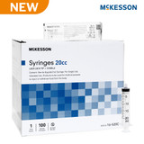 McKesson General Purpose Syringe 20 mL Luer Lock Tip Without Safety, 16-S20C, Case of 800