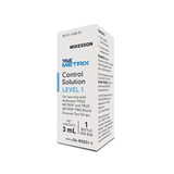 McKesson TRUE METRIX Blood Glucose Control Solution 3 mL Level 1, 06-R5051-1, Box of 1
