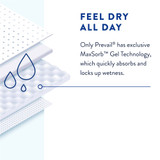 Prevail Nu-Fit Incontinence Brief Adult Medium Unisex Disposable Heavy Absorbency, NU-012/2, Pack of 20