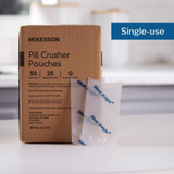 McKesson Silent Knight Pill Crusher Pouch 2 X 4-1/2 Inch, Clear, Plastic, 108-PC1000, Box of 20