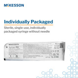 McKesson General Purpose Syringe 10 mL Luer Lock Tip Without Safety, 16-S10C, Case of 1200