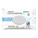 McKesson Personal Cleansing Wipe Soft Pack Unscented 48 Count, WPWU48, Pack of 48
