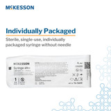 McKesson General Purpose Syringe 60 mL Luer Lock Tip Without Safety, 16-S60C, Case of 100